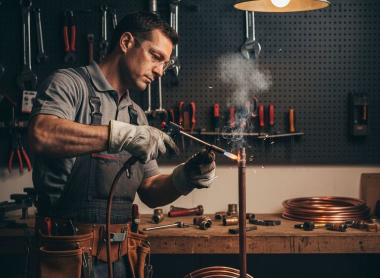 Comment souder un tuyau en cuivre : guide étape par étape