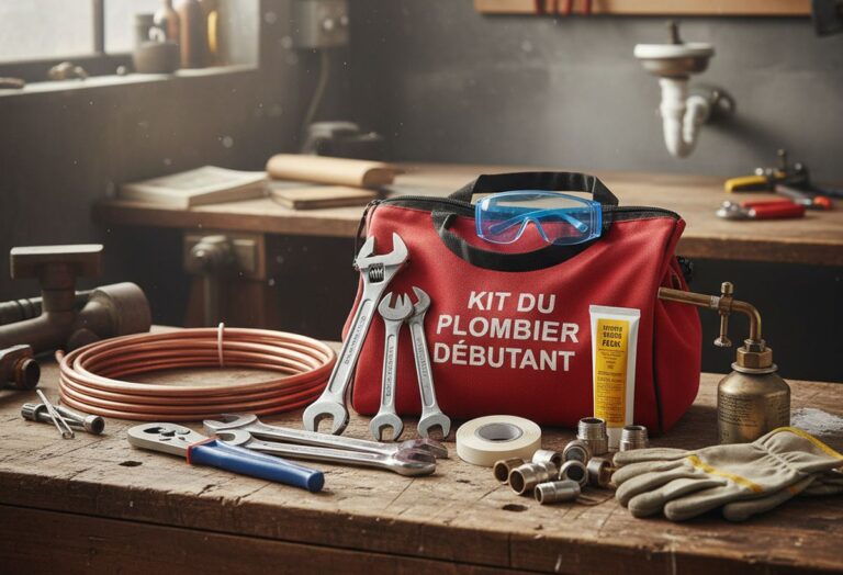 Le kit du plombier débutant : outils essentiels pour bien démarrer