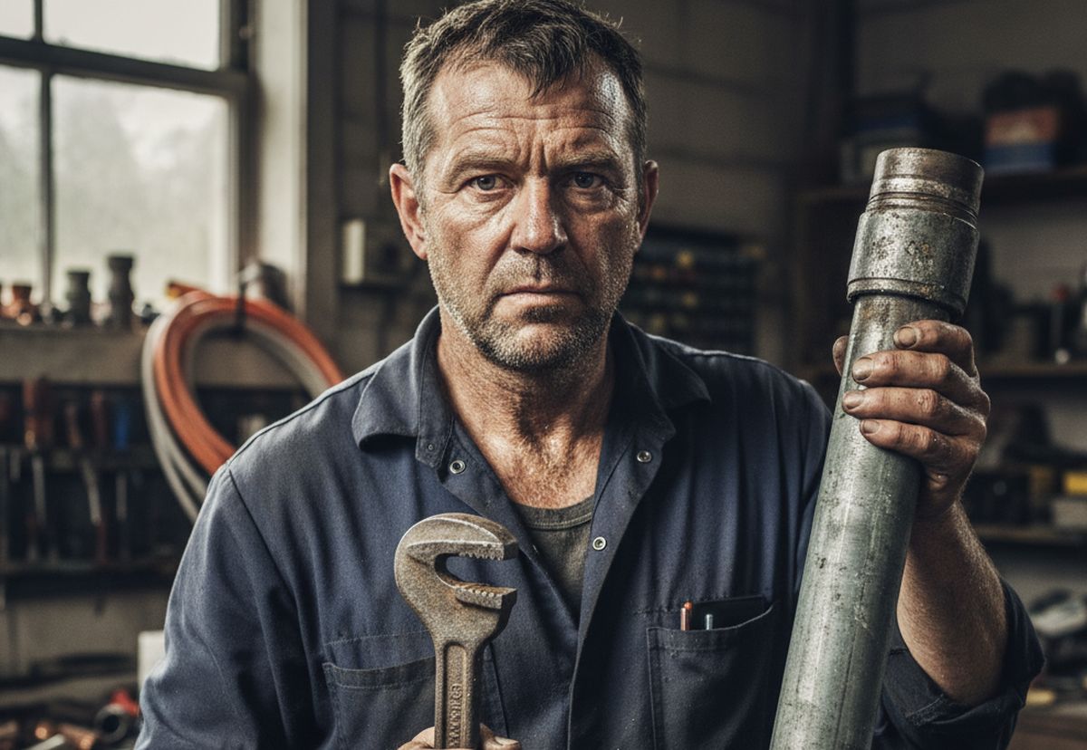 Tuyau en acier pour plomberie