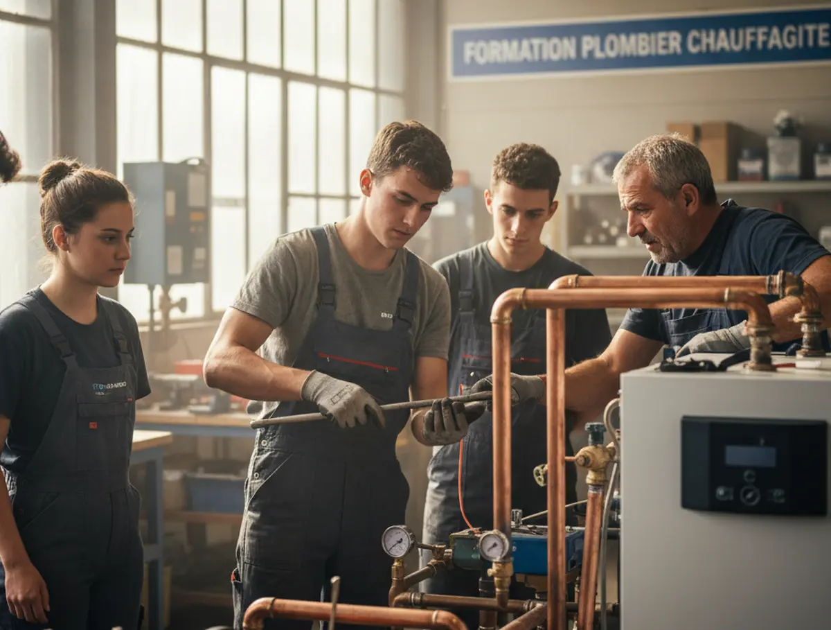Formation plombier chauffagiste afpa