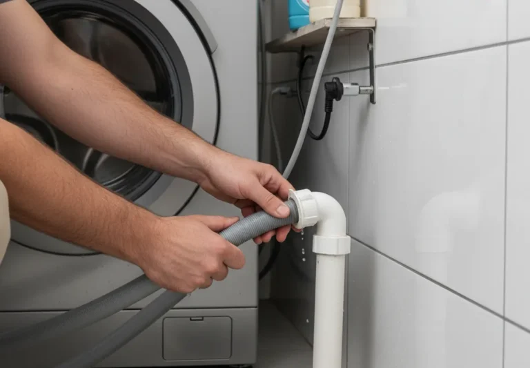 Évacuation machine à laver : guide pratique pour installer et dépanner sans erreur
