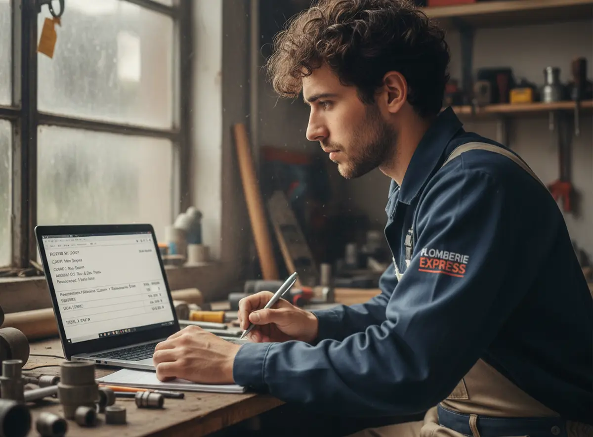 Facture plombier micro entreprise : modèle et mentions obligatoires pour vos interventions