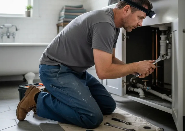 Réparer fuite tuyau PVC inaccessible sans tout casser